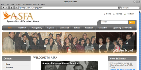 ASFA Website